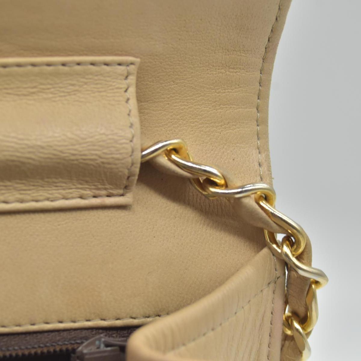 $3350 Chanel Timeless Classic Quilted Single Flap with 24K GHW Beige