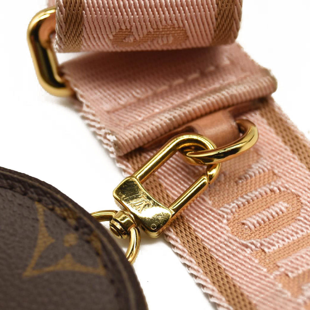 LOUIS VUITTON Monogram Multi Pochette Accessories Rose Clair