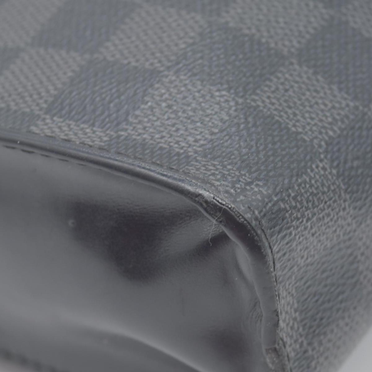 $1110 Louis Vuitton Damier Graphite Pochette Voyage MM