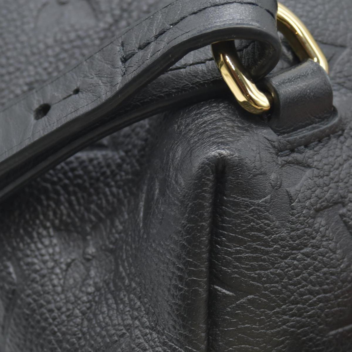 $2980 Louis Vuitton Empreinte Montsouris PM Black RFID