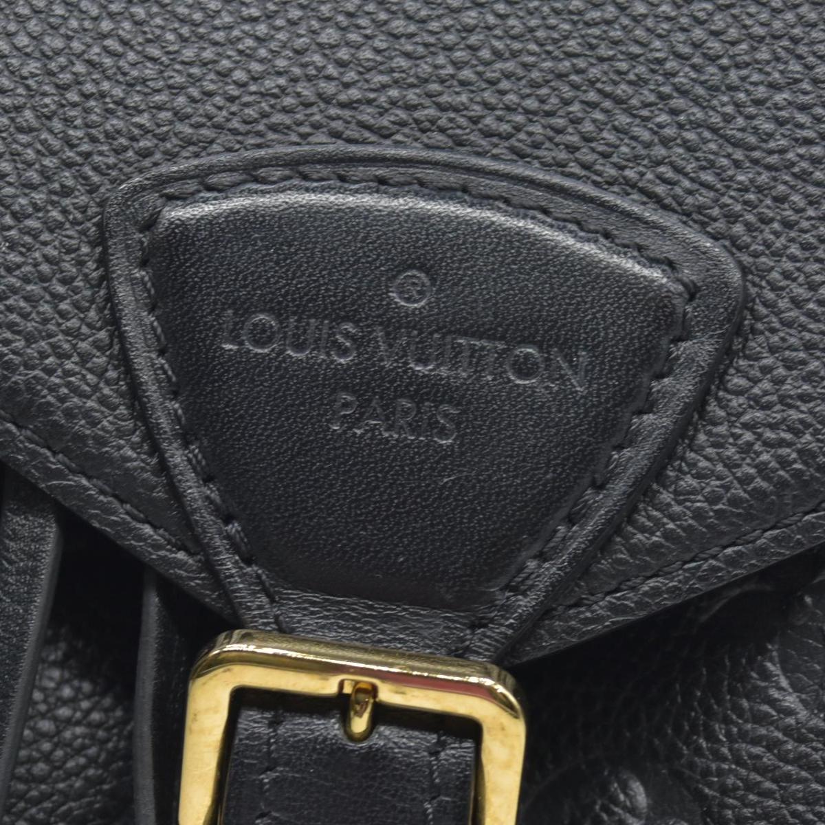 $2980 Louis Vuitton Empreinte Montsouris PM Black RFID