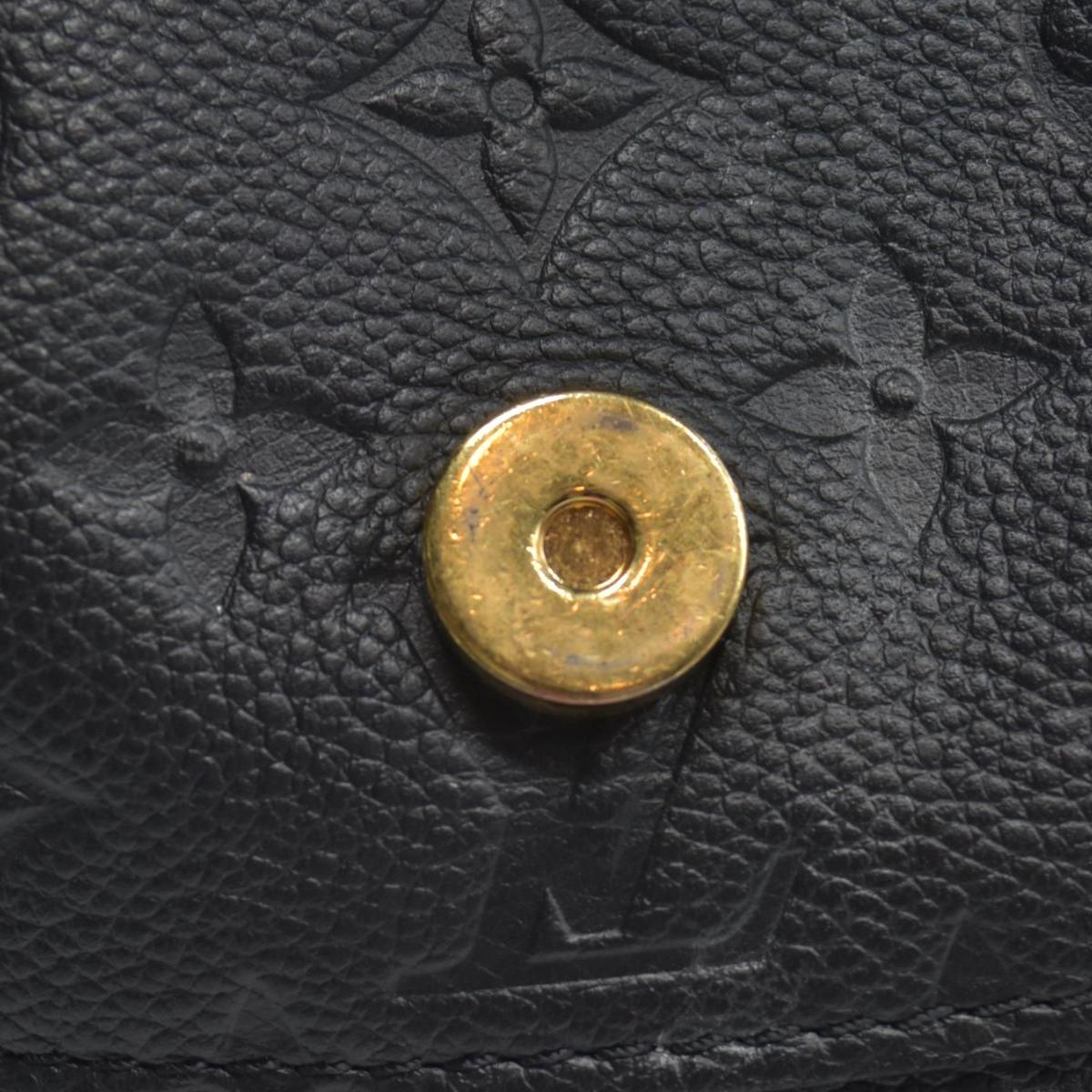 $2980 Louis Vuitton Empreinte Montsouris PM Black RFID
