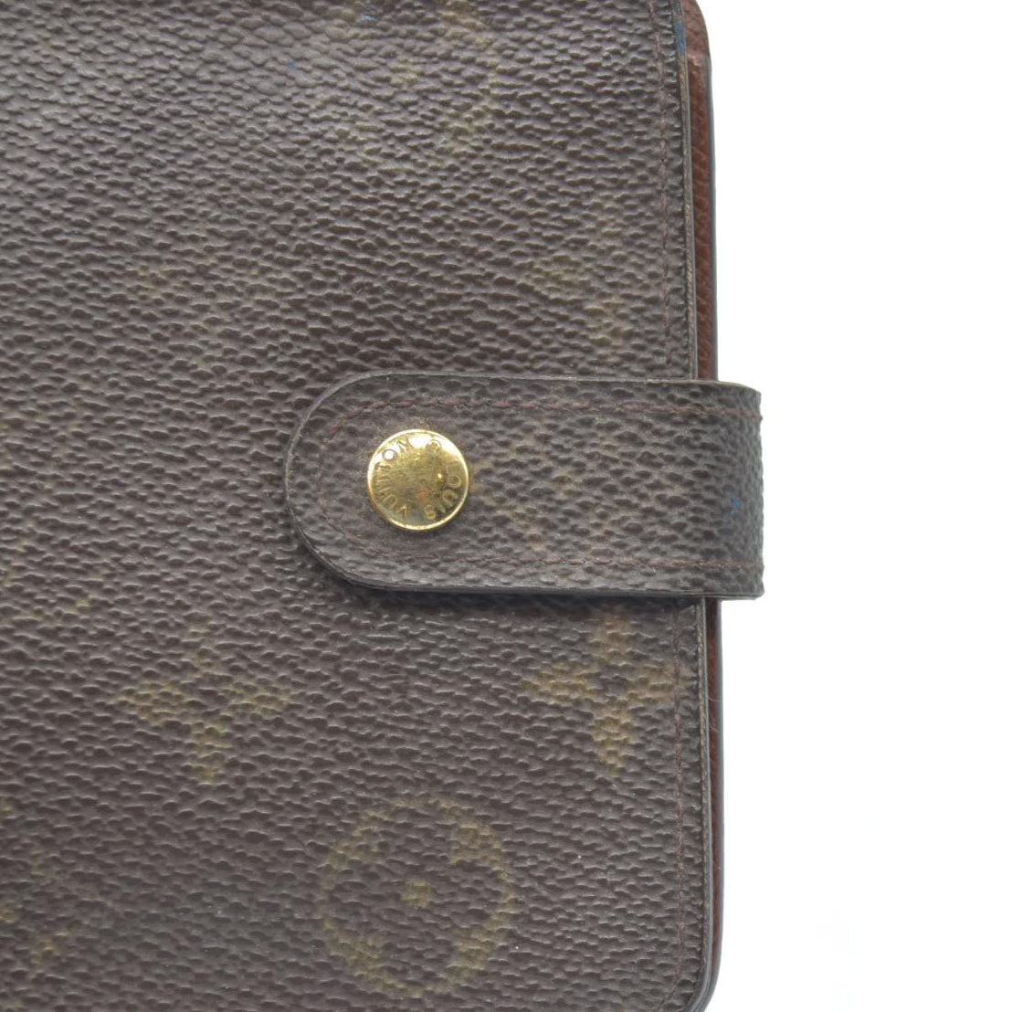 AUCTION $590 Louis Vuitton  Monogram Compact Zippe Zipped Wallet