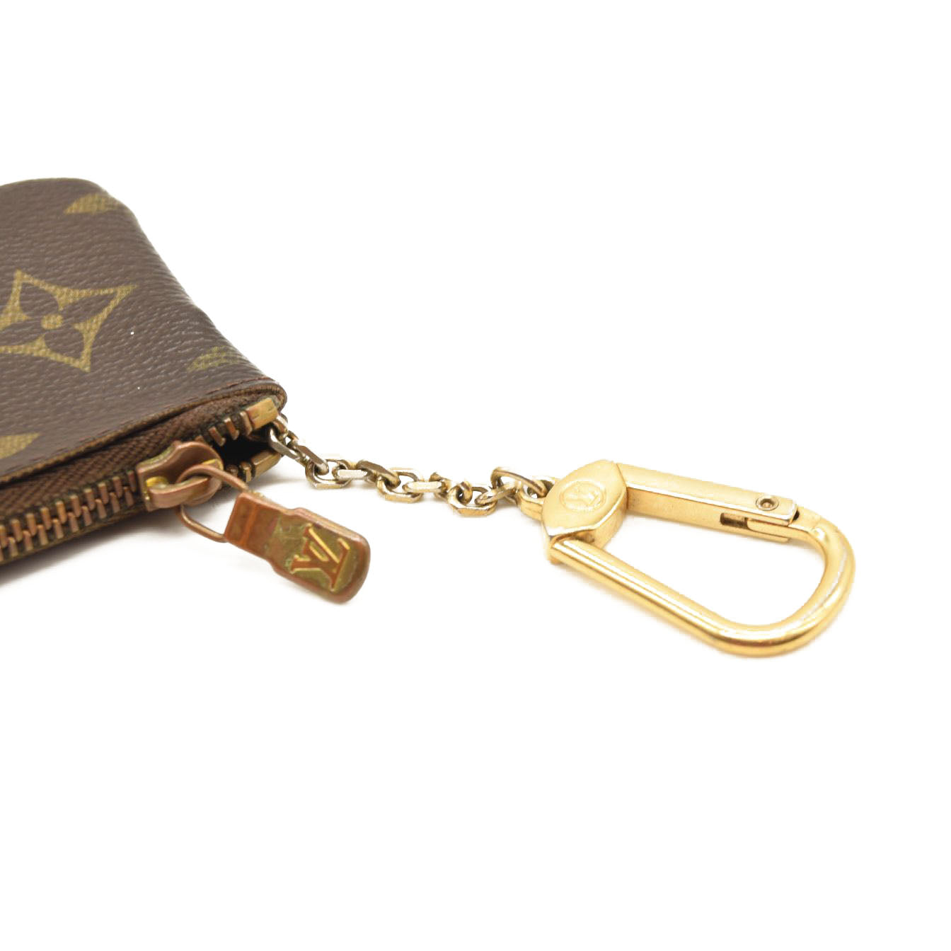 LOUIS VUITTON Monogram Key Pouch