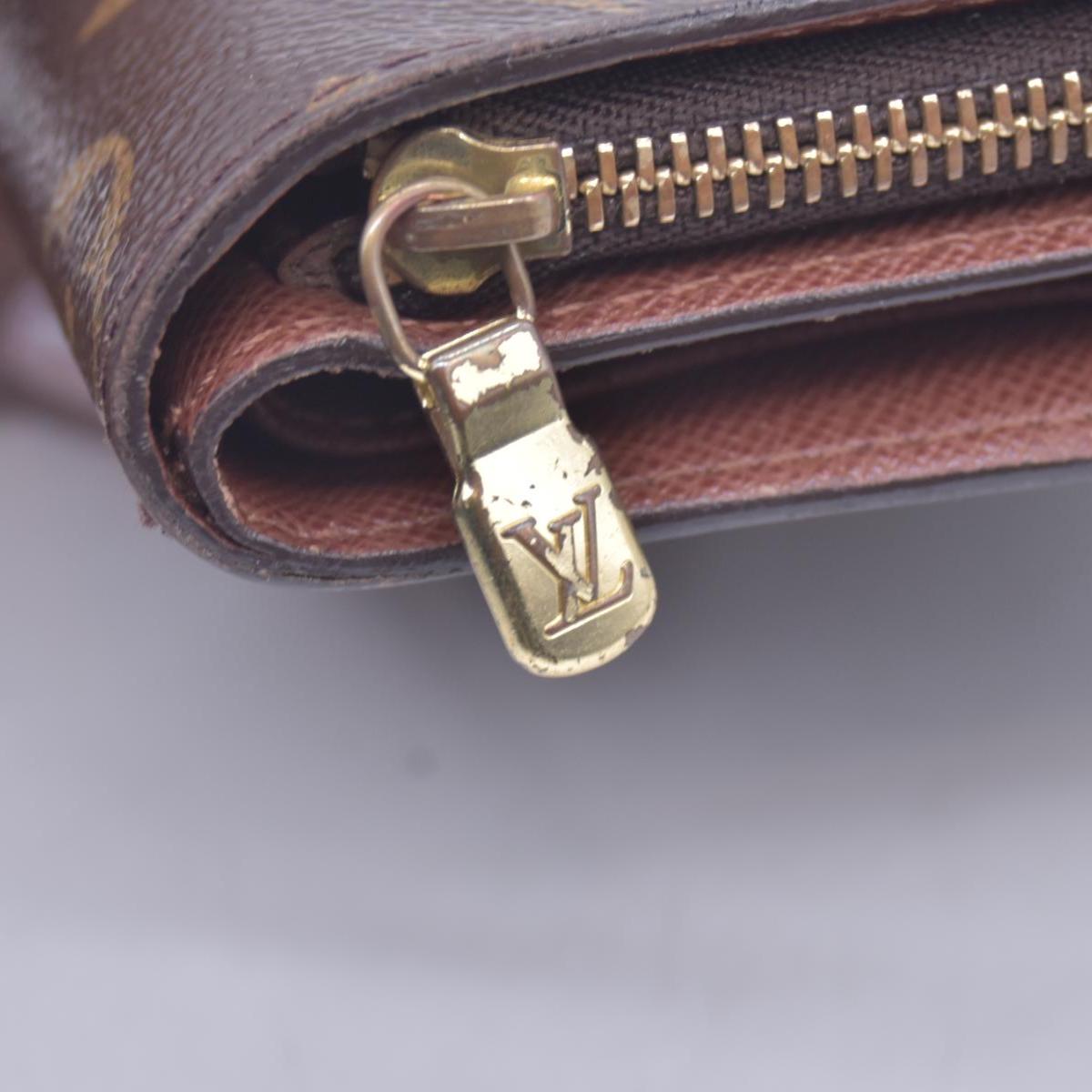 2003 Louis Vuitton Monogram Compact Zip Wallet CA0033 CONSIGNMENT