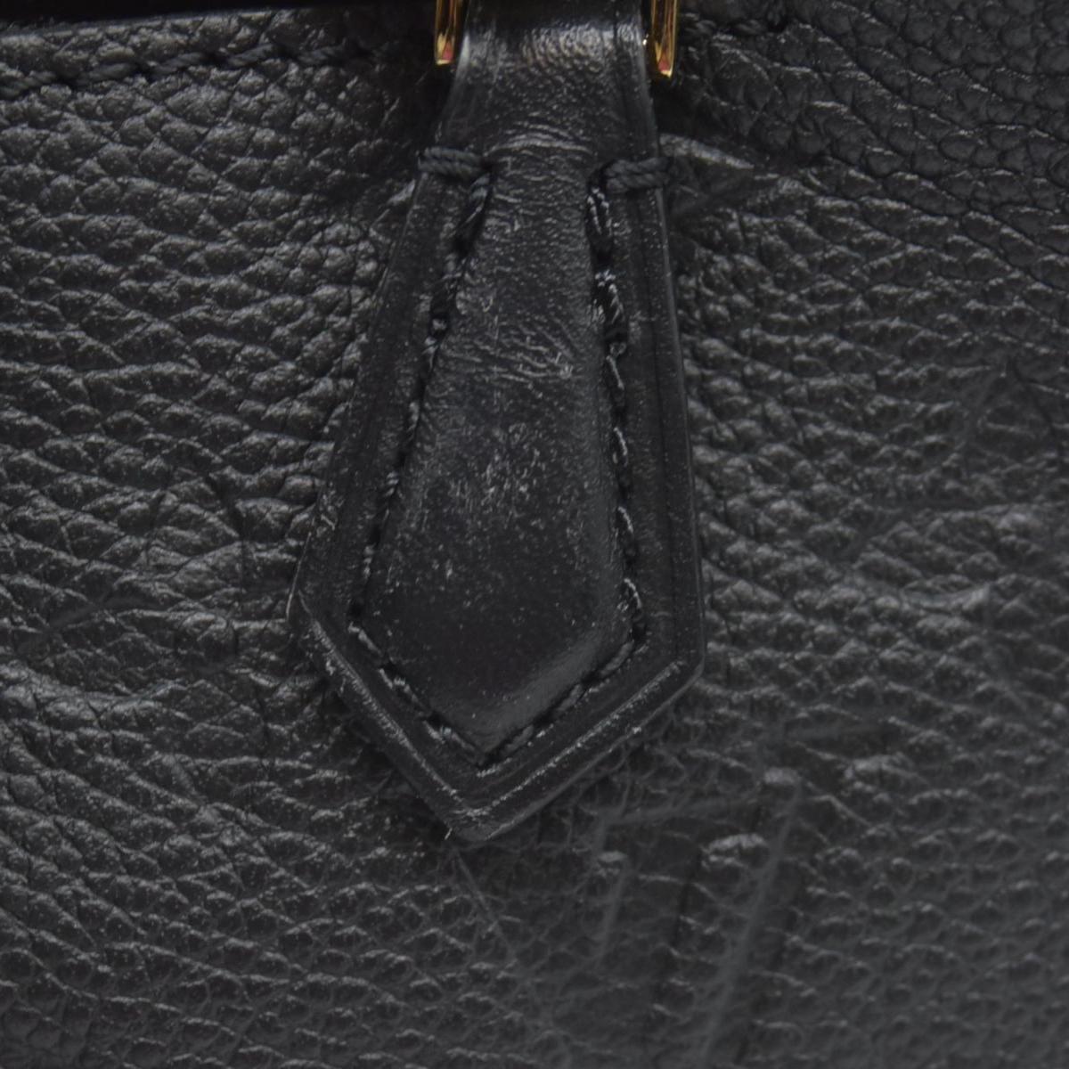 $2980 Louis Vuitton Empreinte Montsouris PM Black RFID