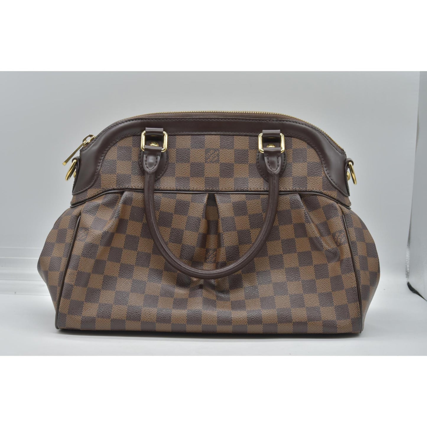 $2390 2011 Louis Vuitton Trevi PM Ebene Damier Ebene TJ4151