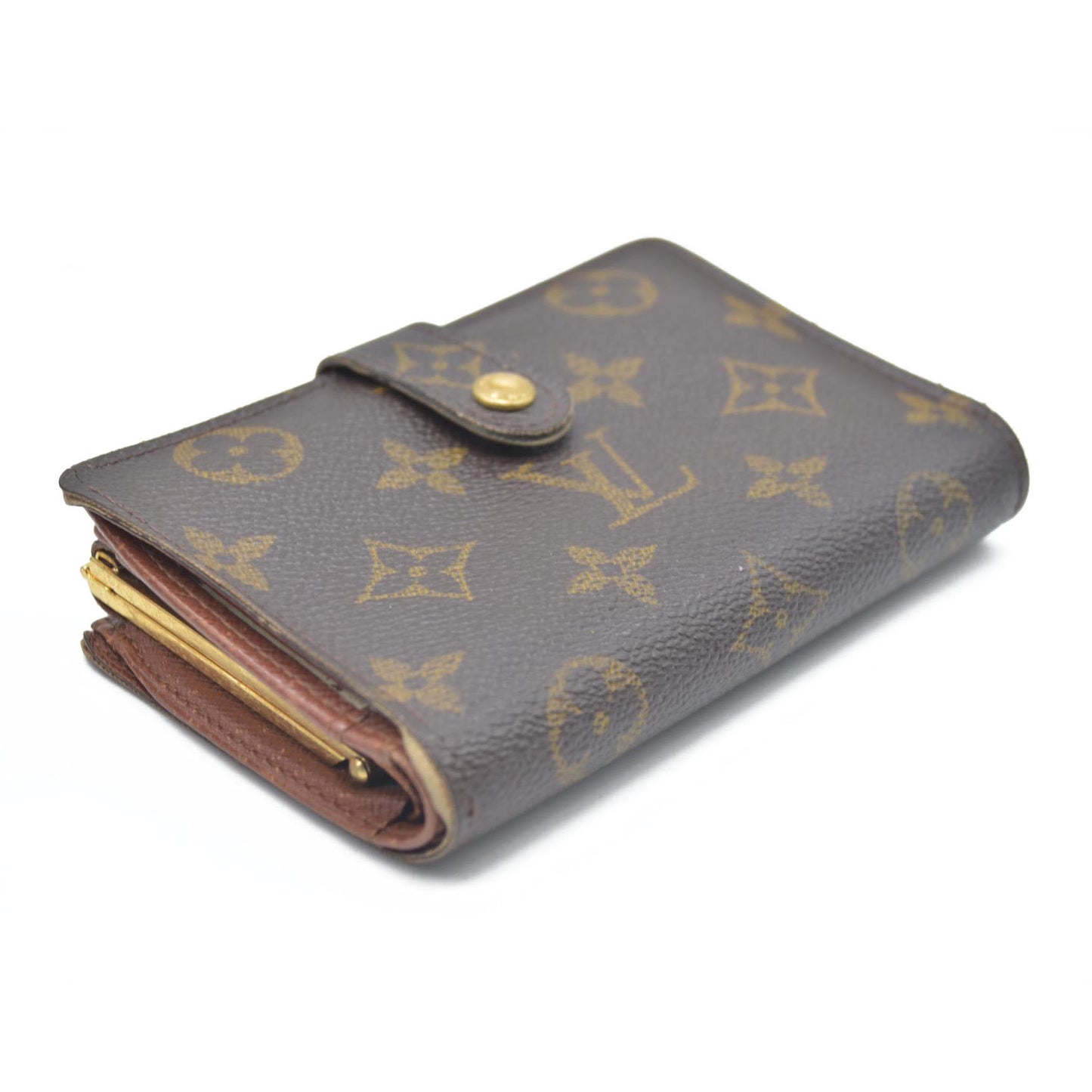 AUCTION $750  Louis Vuitton  Monogram French Purse Wallet MI0020
