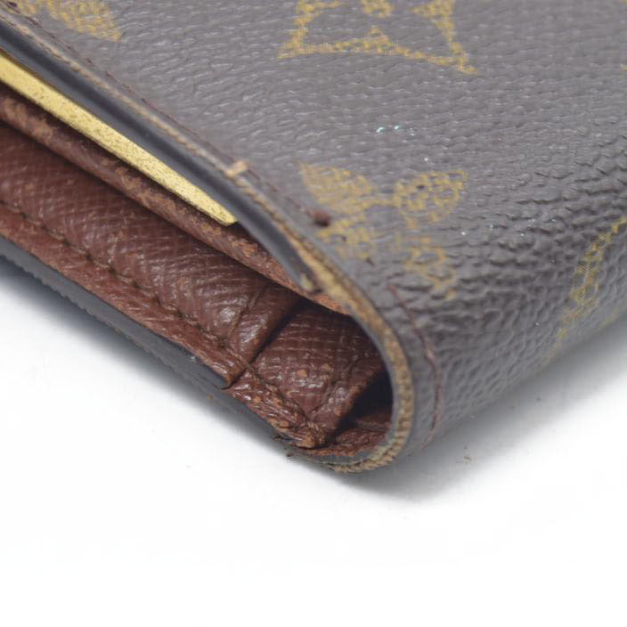 AUCTION $750  Louis Vuitton  Monogram French Purse Wallet MI0020