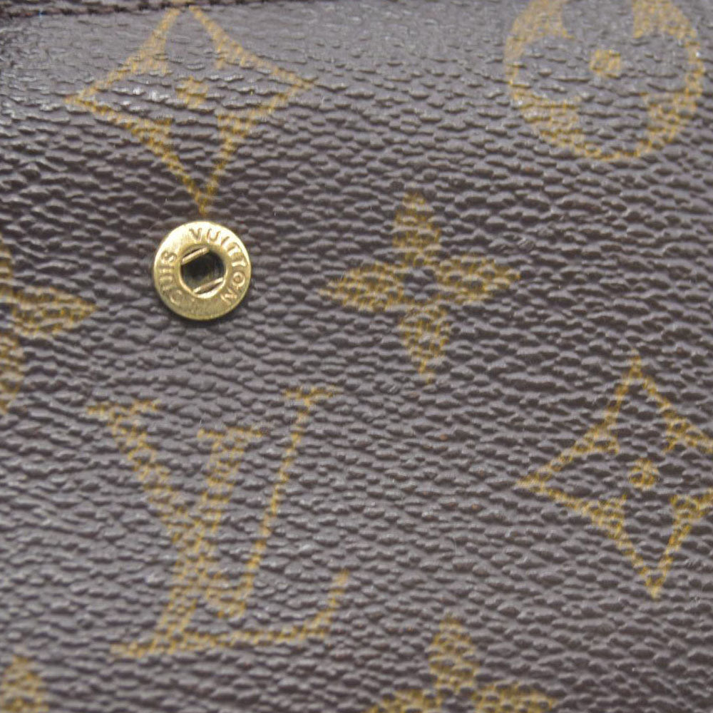 AUCTION $750  Louis Vuitton  Monogram French Purse Wallet MI0020