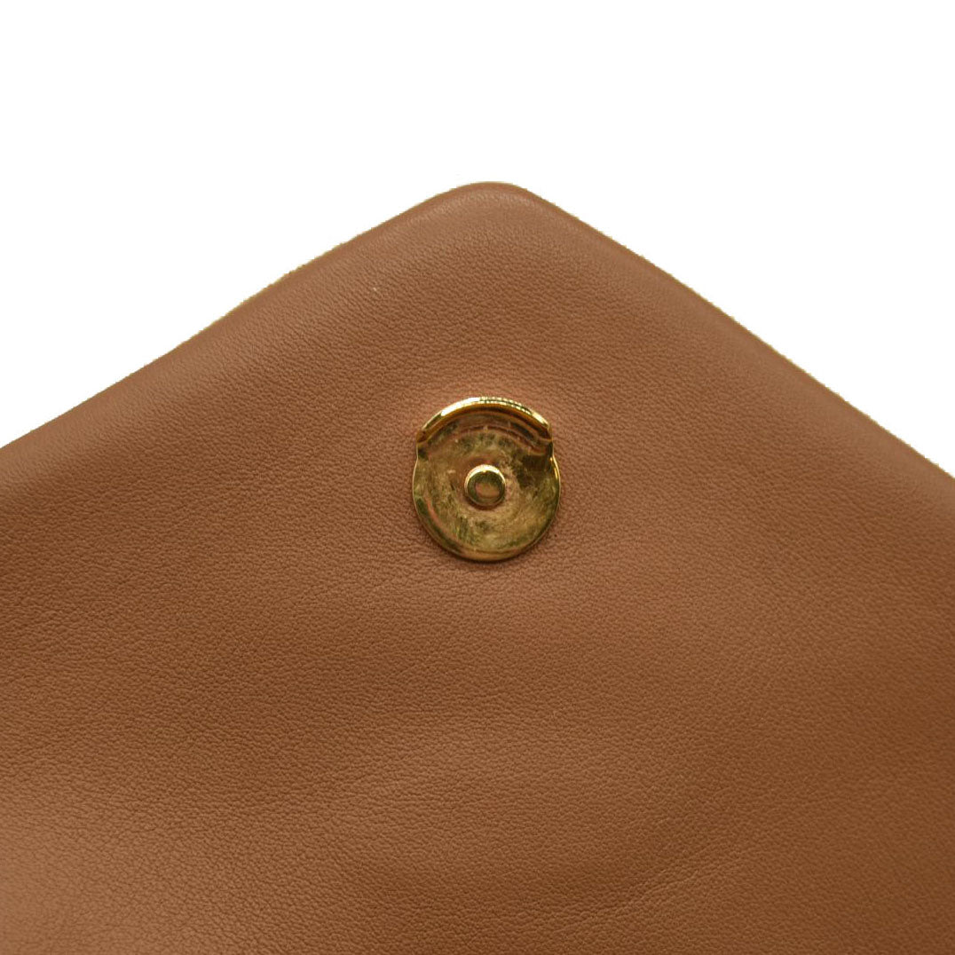 Saint Laurent  Suede Toy Loulou Shoulder Bag Cinnamon