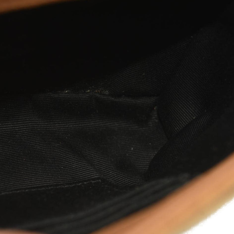 Saint Laurent  Suede Toy Loulou Shoulder Bag Cinnamon