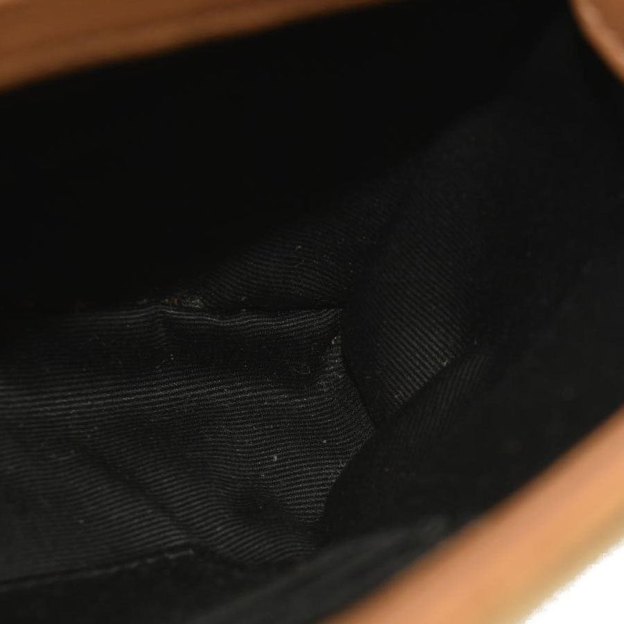 Saint Laurent  Suede Toy Loulou Shoulder Bag Cinnamon