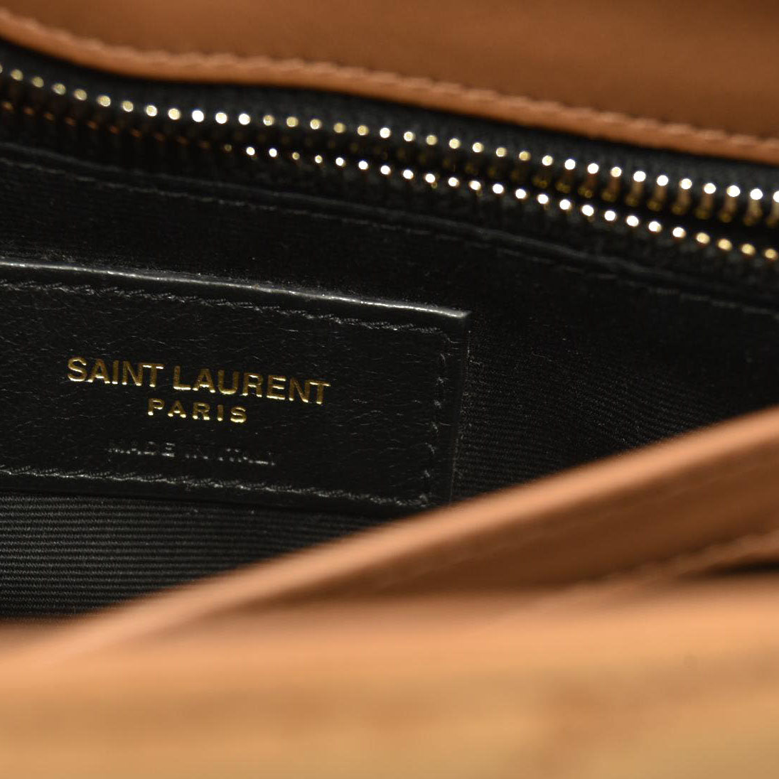 Saint Laurent  Suede Toy Loulou Shoulder Bag Cinnamon