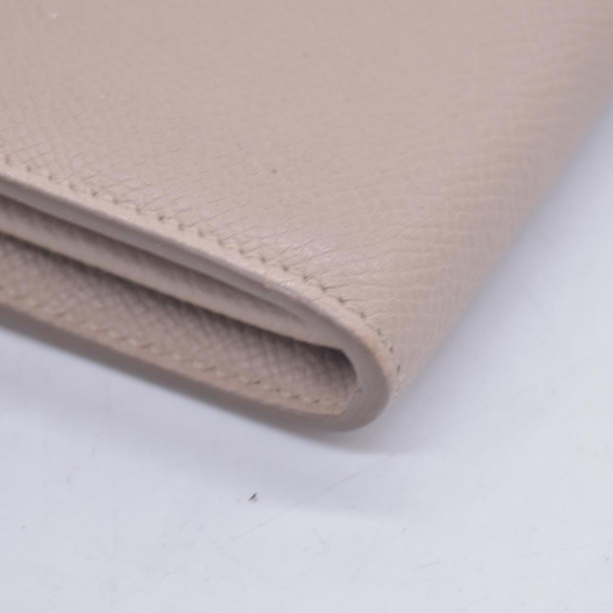 Céline Grain Calfskin Flap Wallet Beige CONSIGNMENT