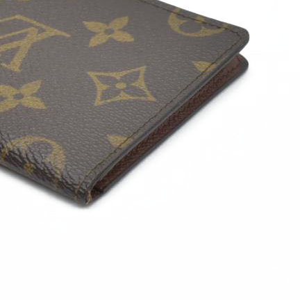 $350  Louis Vuitton Monogram Porte 2 Cartes Vertical Pass Card Case 863A2