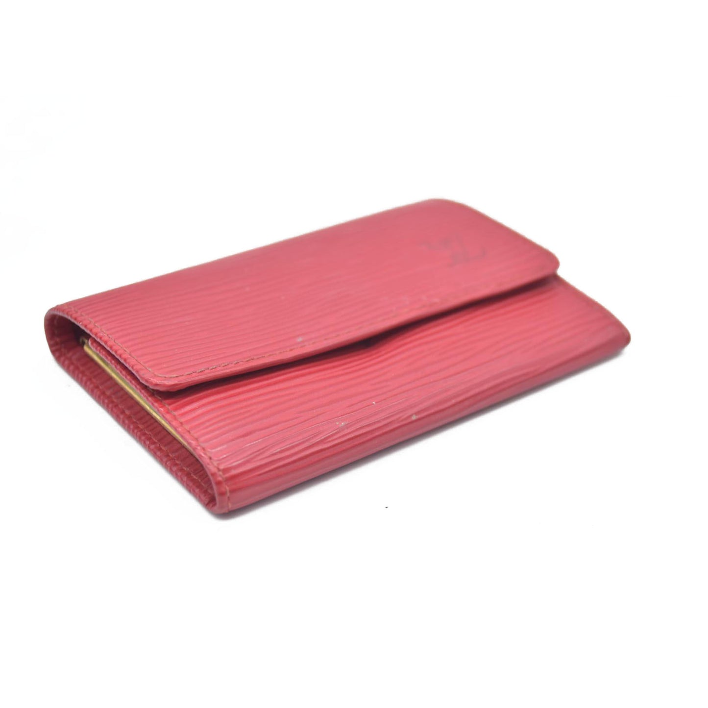 AUCTION $445 Louis Vuitton  Epi Multicles 6 Key Holder Rubis