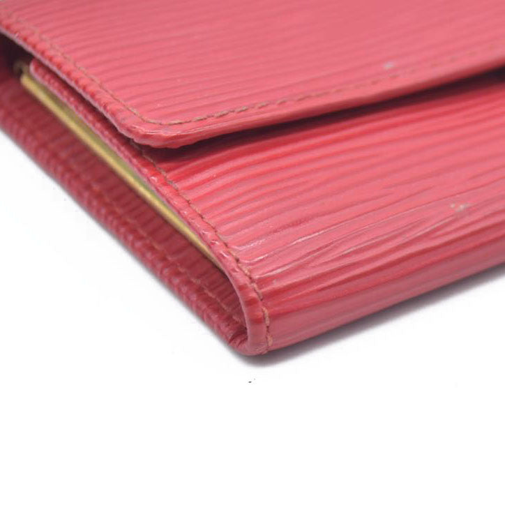 AUCTION $445 Louis Vuitton  Epi Multicles 6 Key Holder Rubis