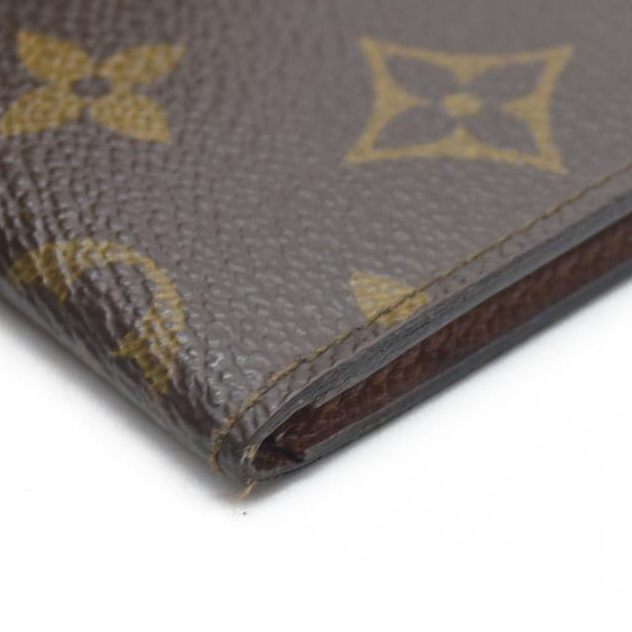 $350  Louis Vuitton Monogram Porte 2 Cartes Vertical Pass Card Case 863A2