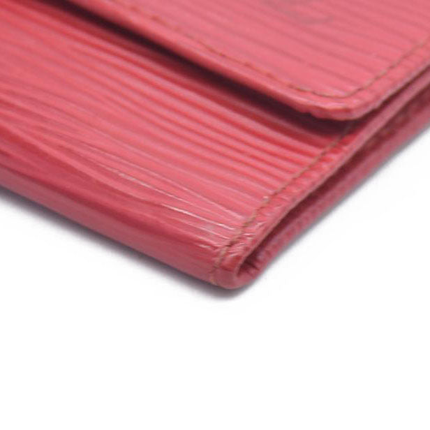 AUCTION $445 Louis Vuitton  Epi Multicles 6 Key Holder Rubis