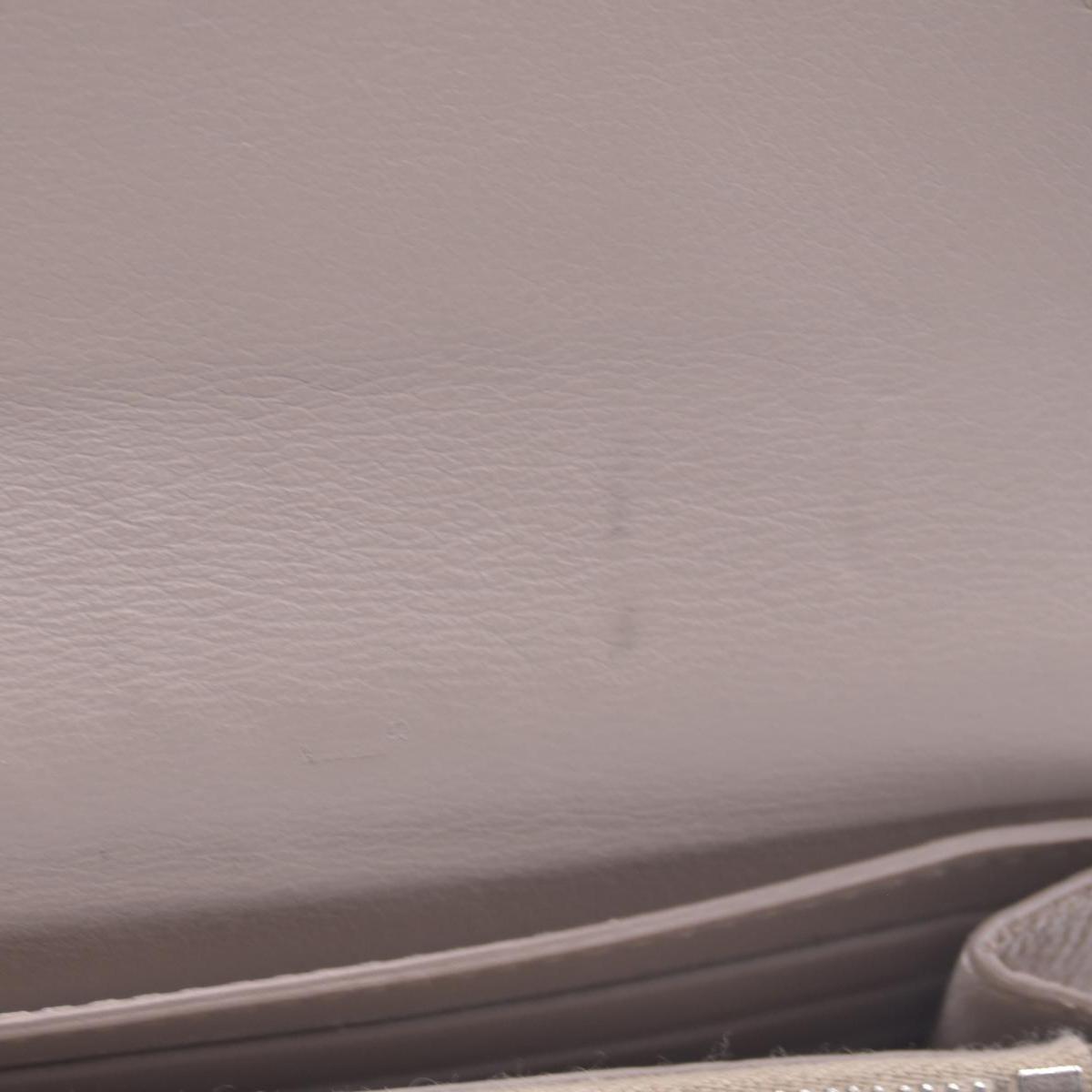 Céline Grain Calfskin Flap Wallet Beige CONSIGNMENT