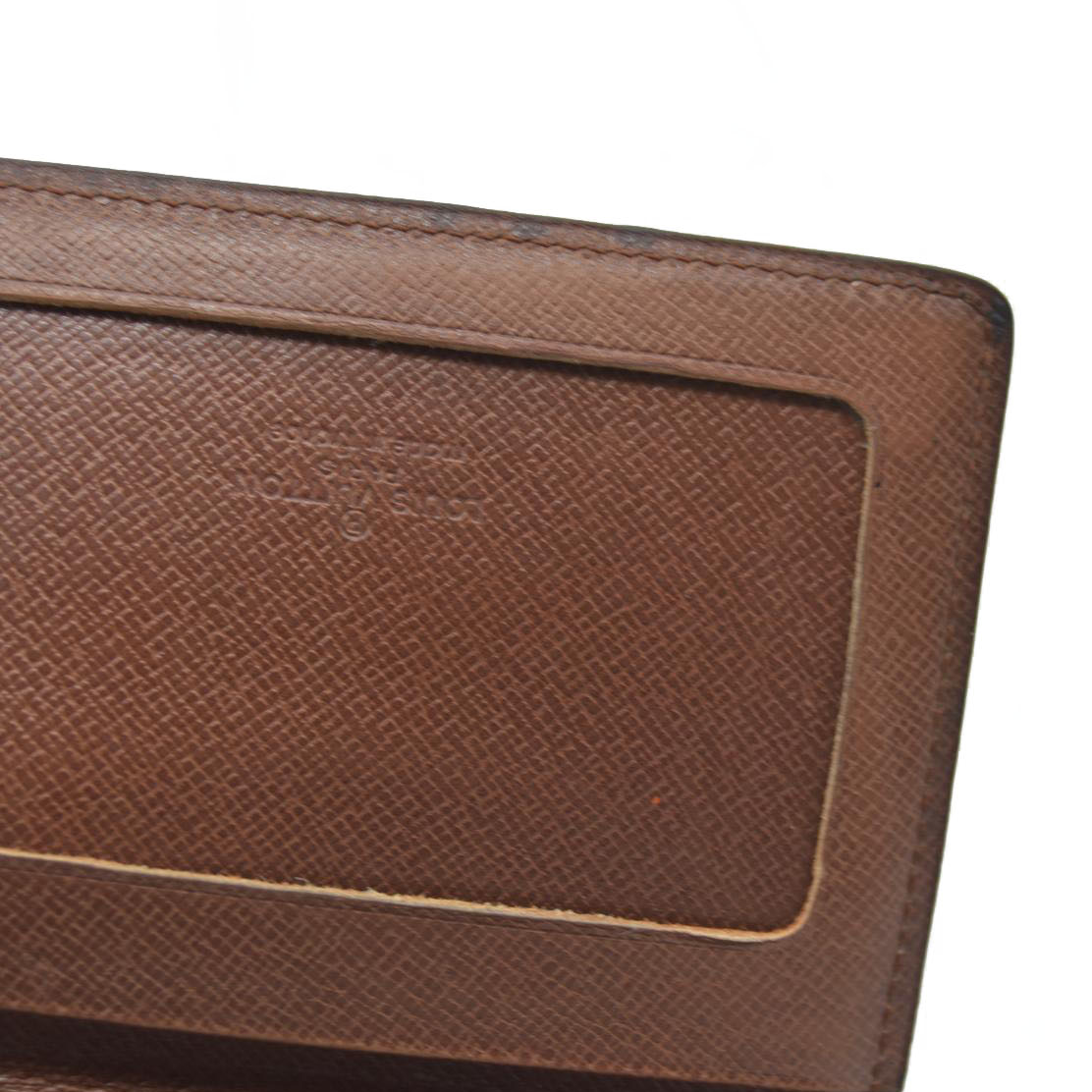$350  Louis Vuitton Monogram Porte 2 Cartes Vertical Pass Card Case 863A2
