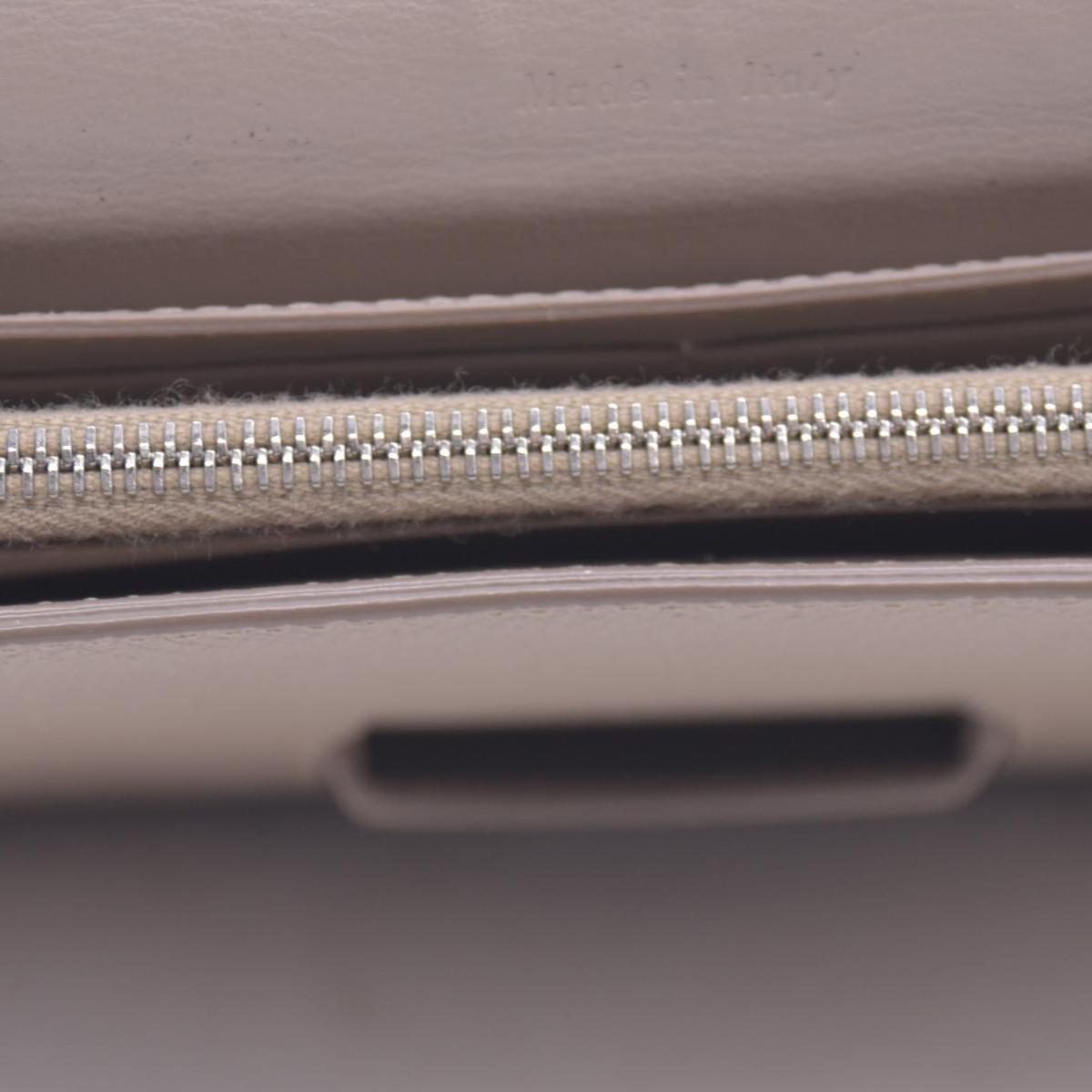 Céline Grain Calfskin Flap Wallet Beige CONSIGNMENT
