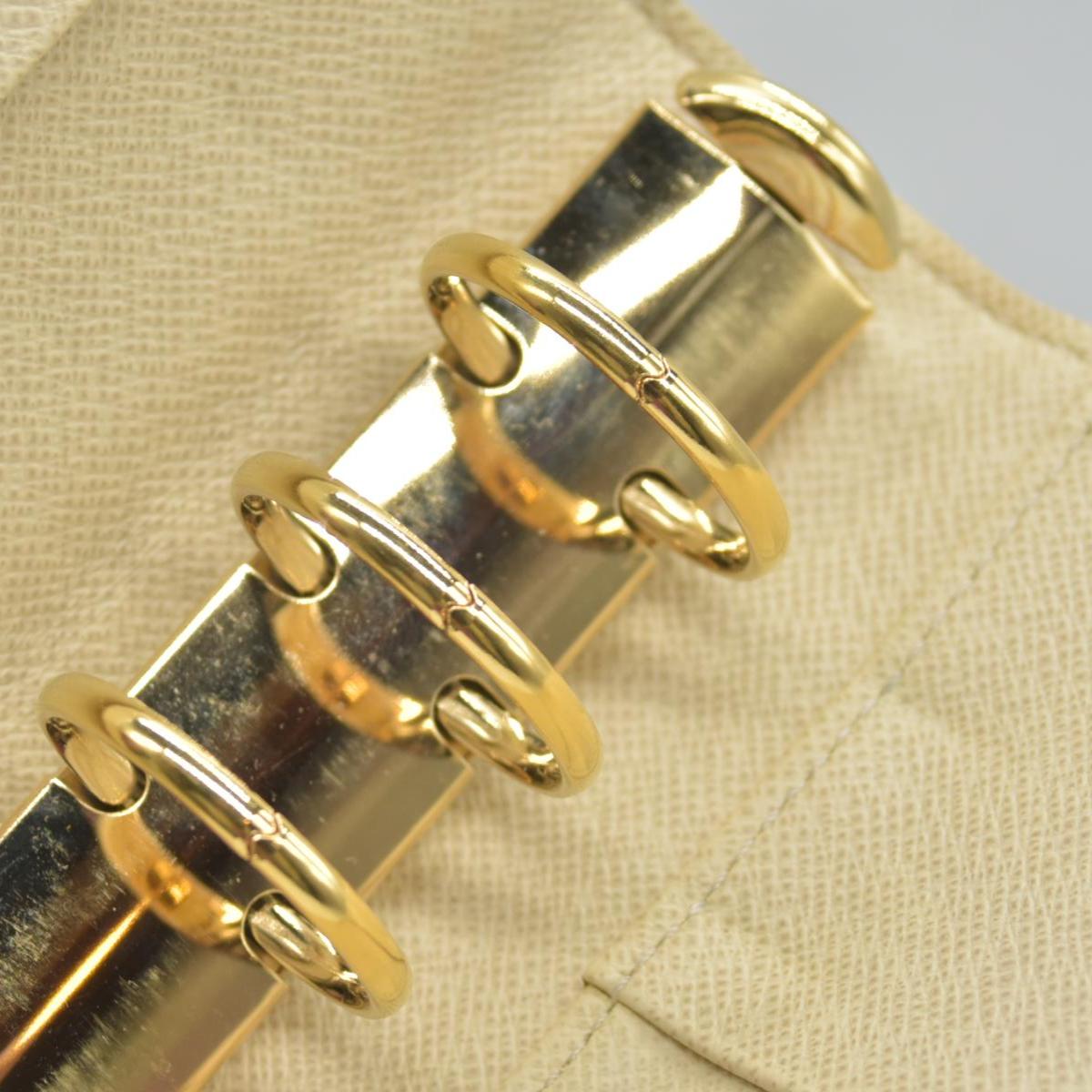 $605 2007 Louis Vuitton Damier Azur Medium Ring Agenda Cover SP2097