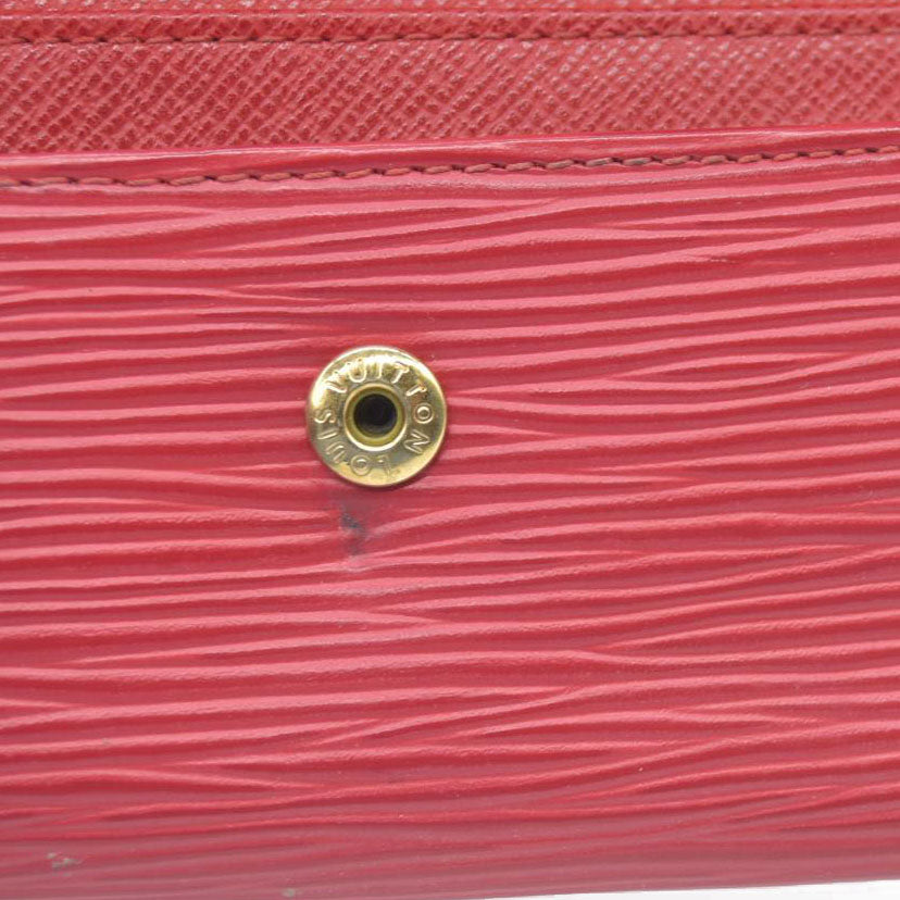 AUCTION $445 Louis Vuitton  Epi Multicles 6 Key Holder Rubis