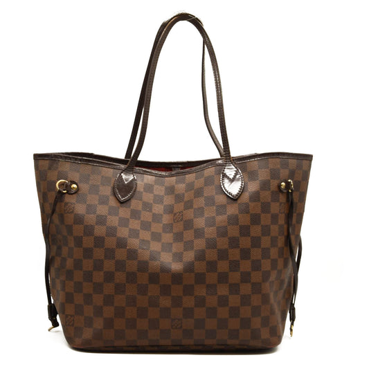 USED LOUIS VUITTON Damier Ebene Neo Neverfull MM
