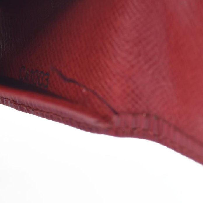 AUCTION $445 Louis Vuitton  Epi Multicles 6 Key Holder Rubis