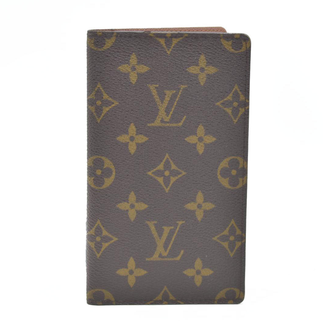 AUCTION $360 Louis Vuitton  Monogram Pocket Agenda Cover