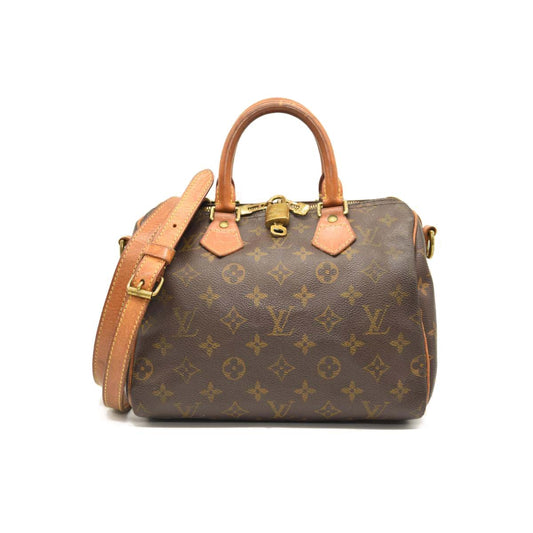 LOUIS VUITTON Monogram Speedy Bandouliere 25