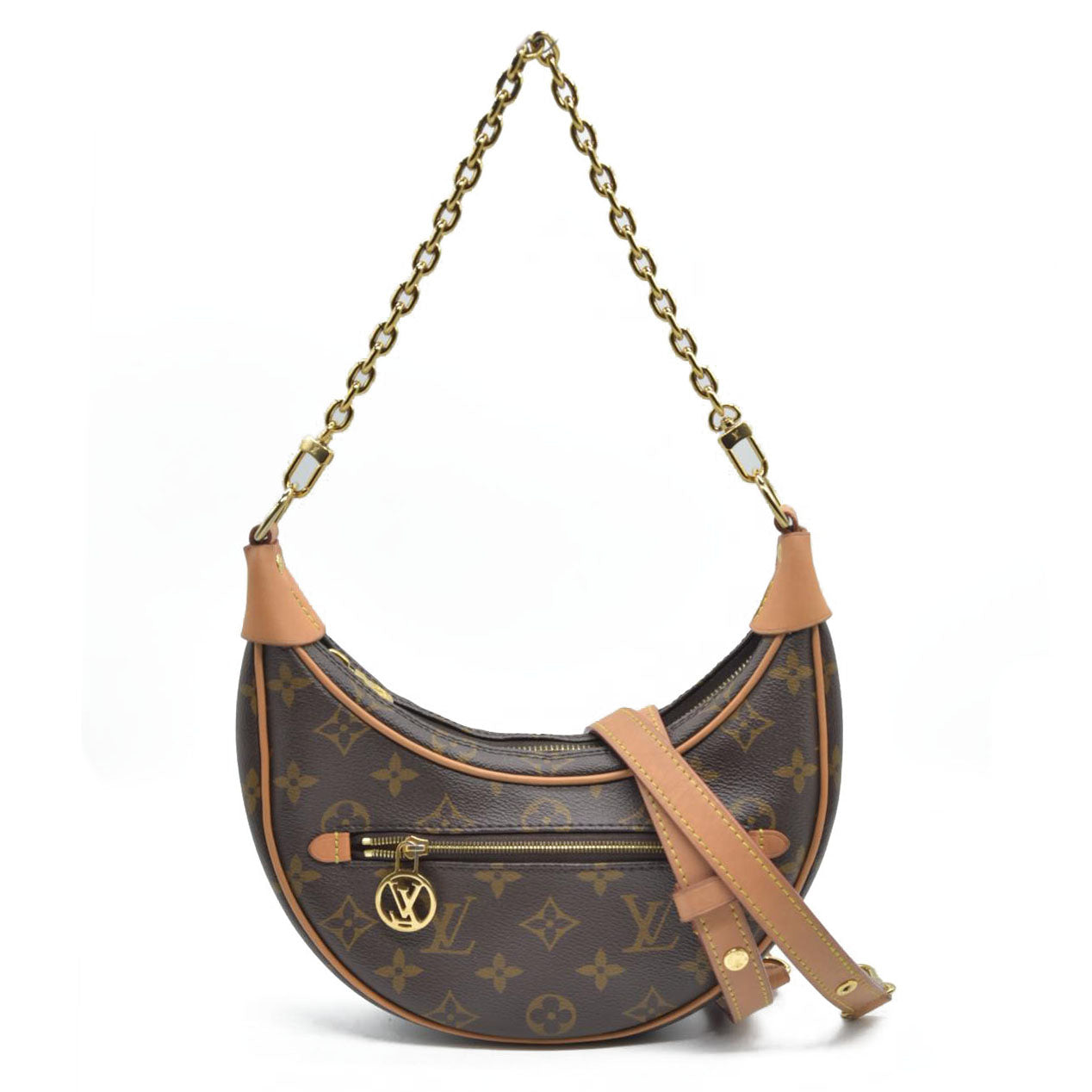 $2540 Louis Vuitton Monogram Loop Hobo Shoulder Bag