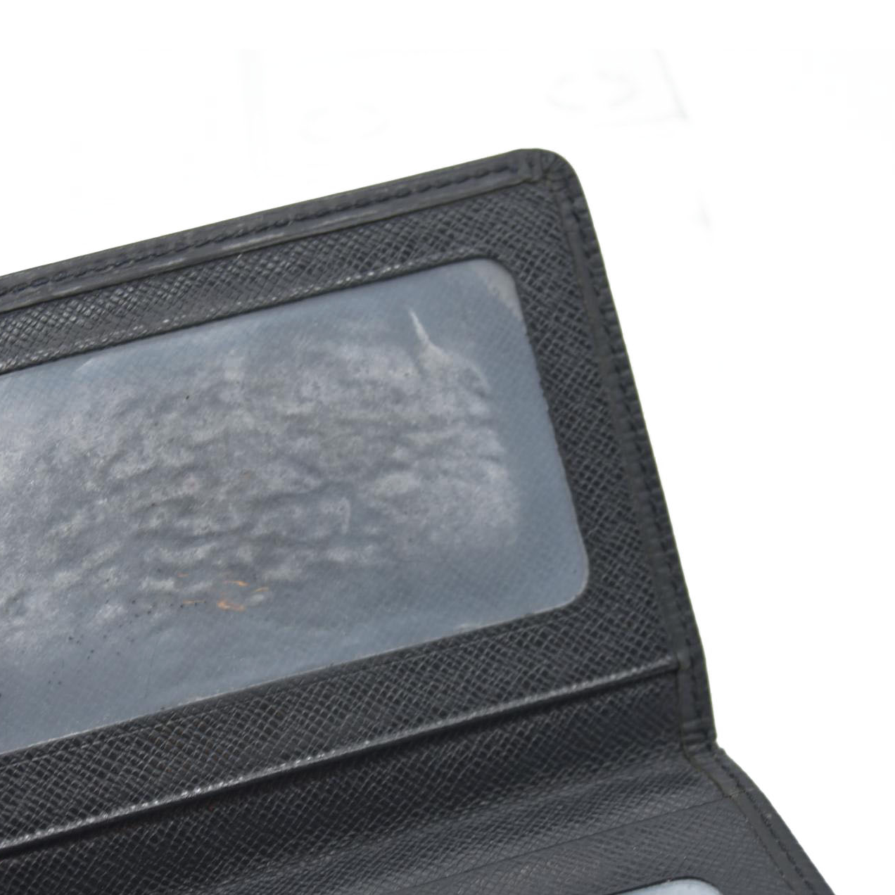 $310 2001 Louis Vuitton Epi Porte 2 Cartes Vertical Leather Pass Card Case SP0041