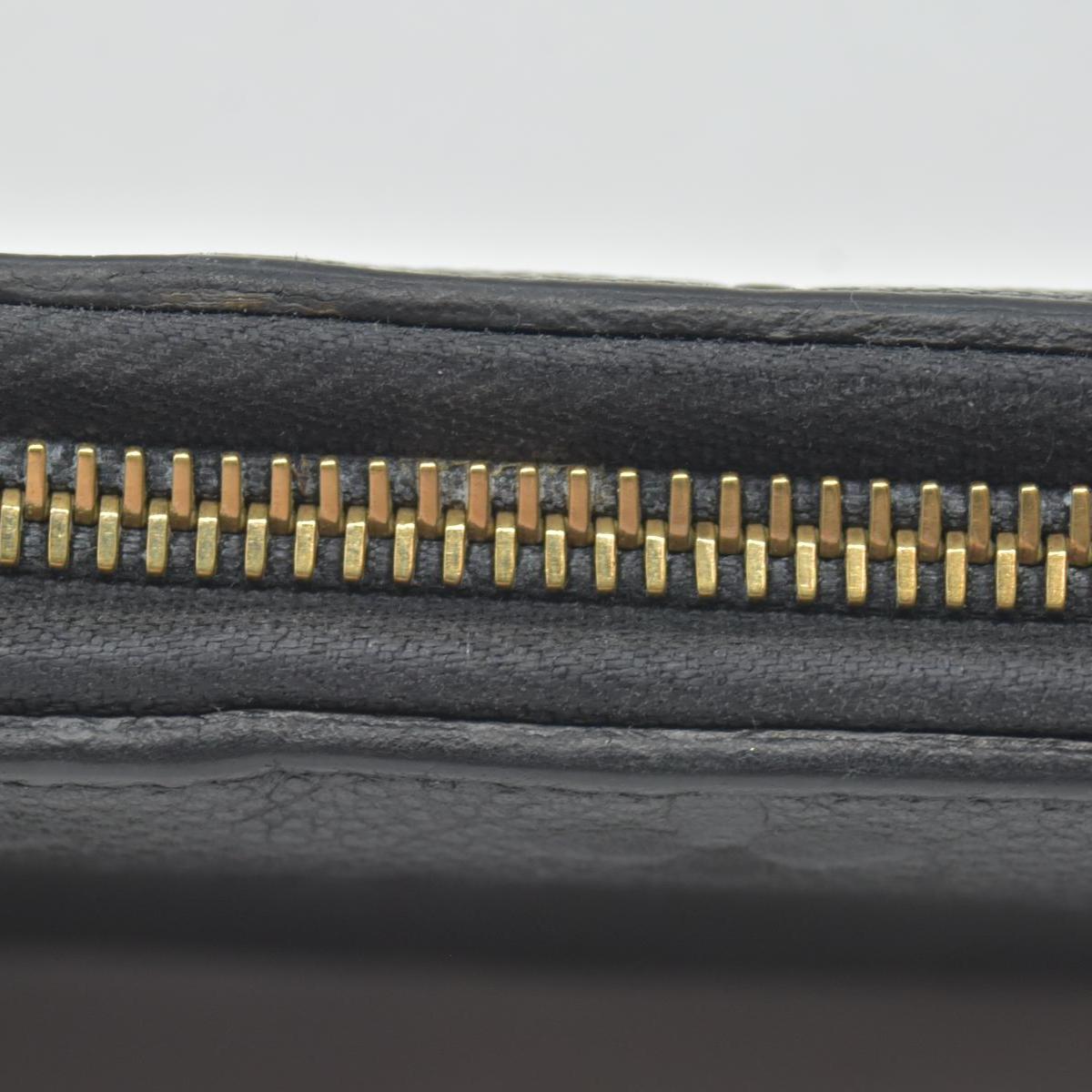 $1170 Louis Vuitton Monogram Empreinte Leather Zippy Long Wallet TN0155