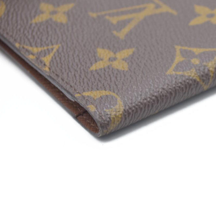 AUCTION $360 Louis Vuitton  Monogram Pocket Agenda Cover