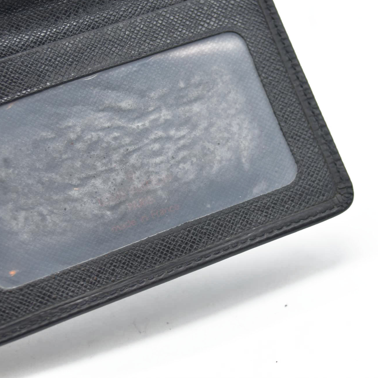$310 2001 Louis Vuitton Epi Porte 2 Cartes Vertical Leather Pass Card Case SP0041