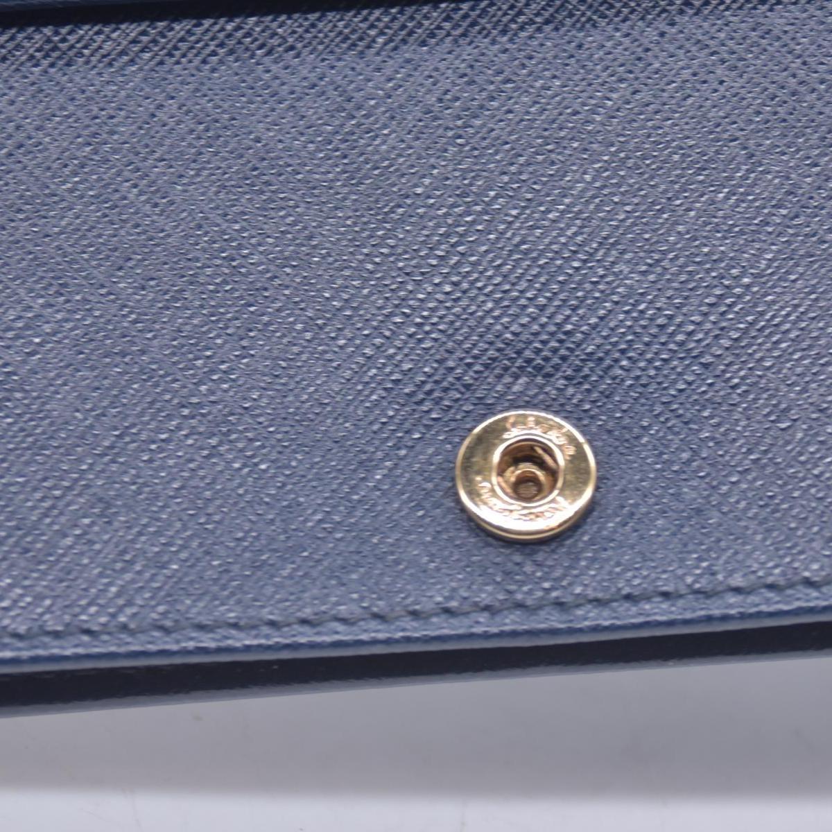 Salvatore Ferragamo Miss Vara Crossbody Wallet on Chain Navy CONSIGNMENT