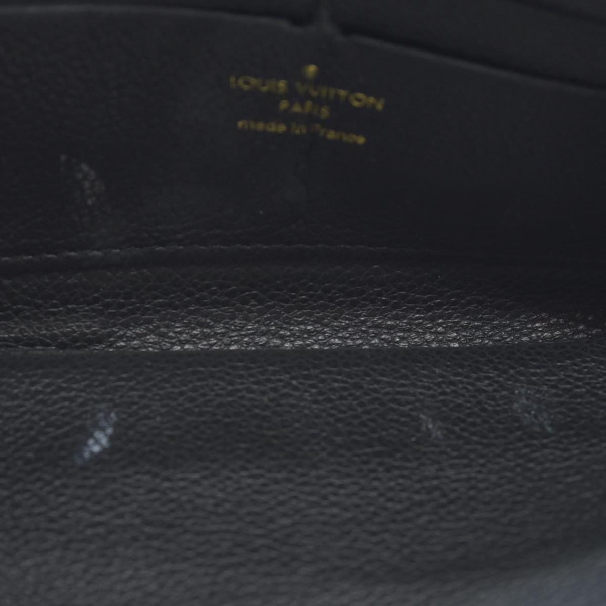 $1170 Louis Vuitton Monogram Empreinte Leather Zippy Long Wallet TN0155