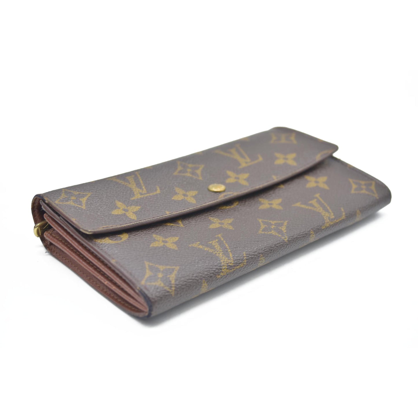 AUCTION $720 Louis Vuitton  Monogram Sarah Wallet