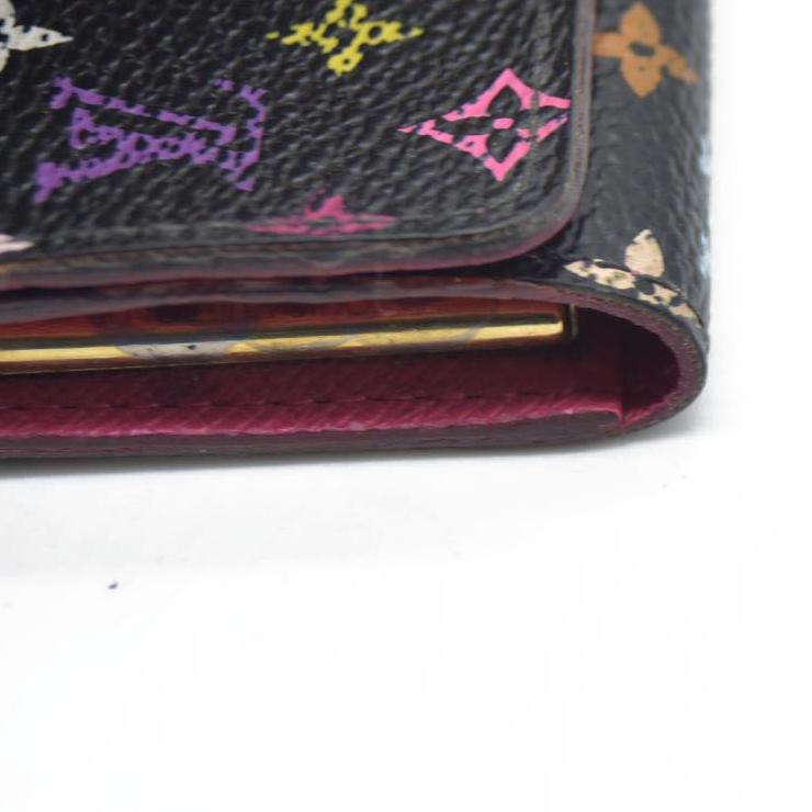 $445 Louis Vuitton Monogram Multicolor Multicles 4 Ring Key Case CT5101