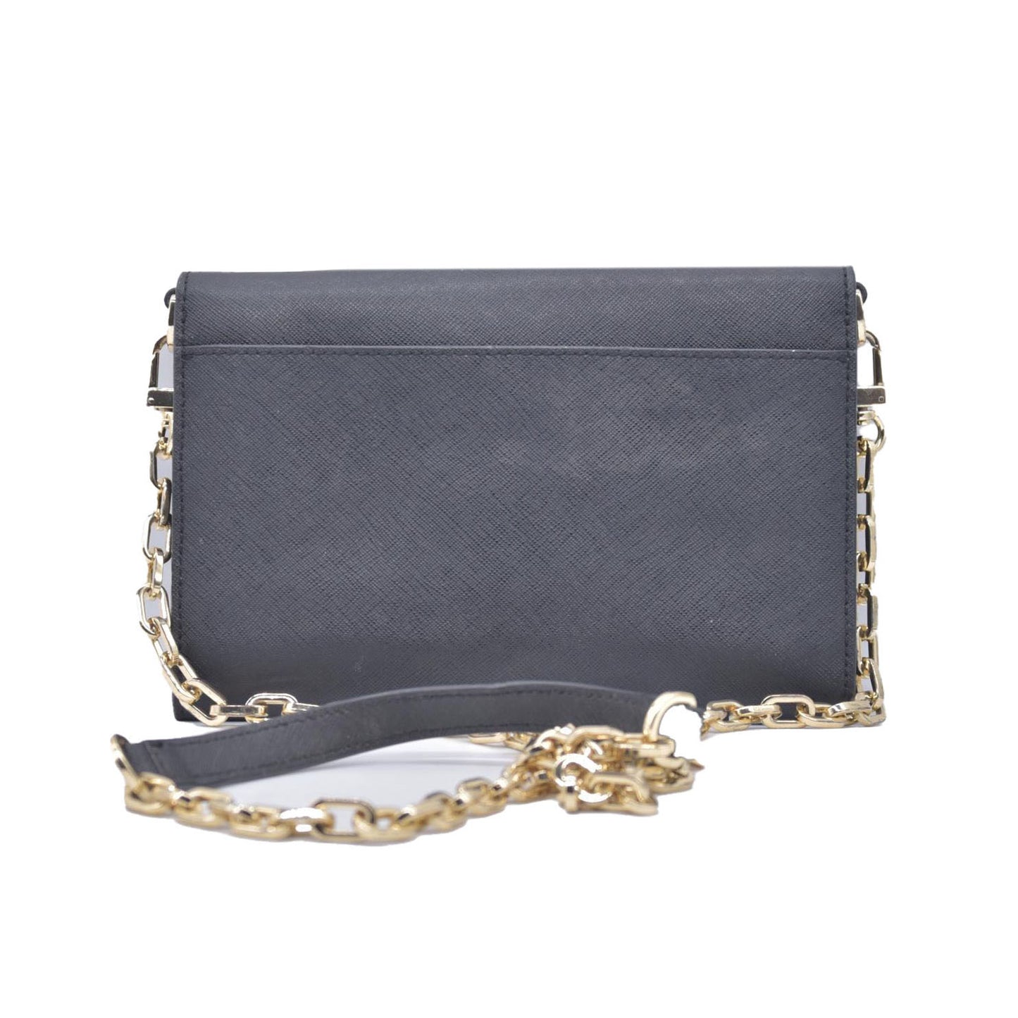 Tory Burch Robinson Chain Wallet Crossbody Black CONSIGNMENT