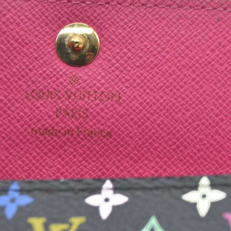 $445 Louis Vuitton Monogram Multicolor Multicles 4 Ring Key Case CT5101