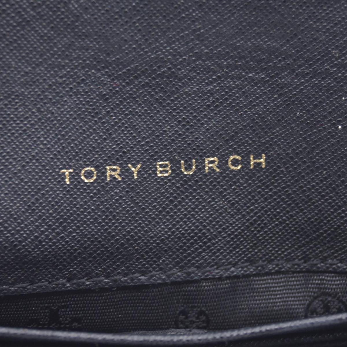 Tory Burch Robinson Chain Wallet Crossbody Black CONSIGNMENT