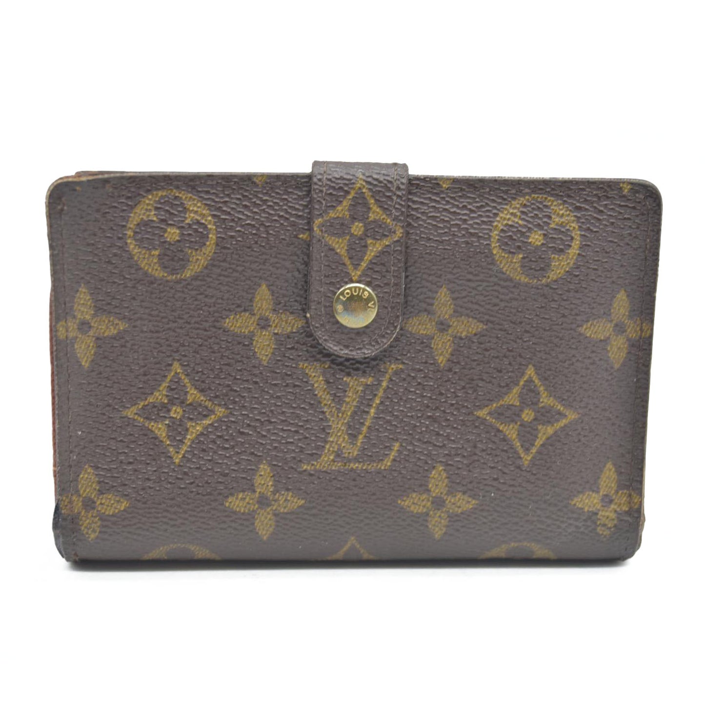 AUCTION $750  Louis Vuitton  Monogram French Purse Wallet CA0042