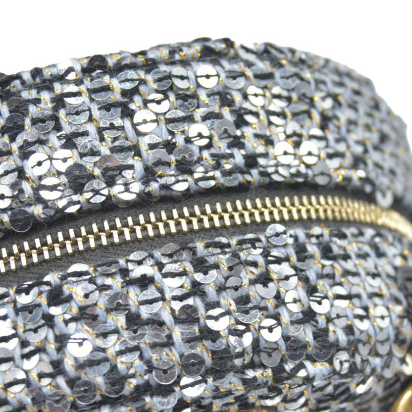 Chanel Sequin 19 Round Clutch on Chain