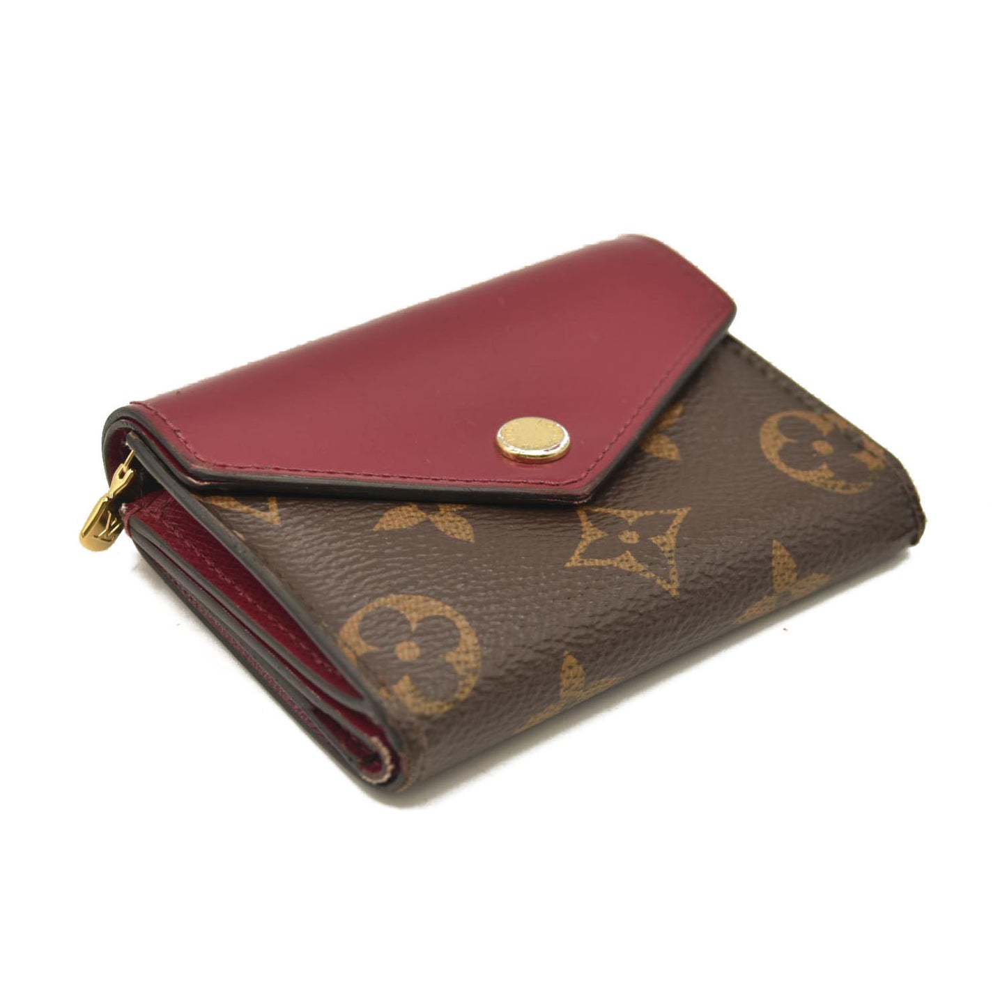 Louis Vuitton  Monogram Zoe Wallet Fuchsia MI2189