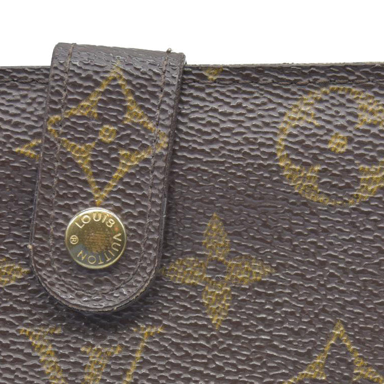 AUCTION $750  Louis Vuitton  Monogram French Purse Wallet CA0042