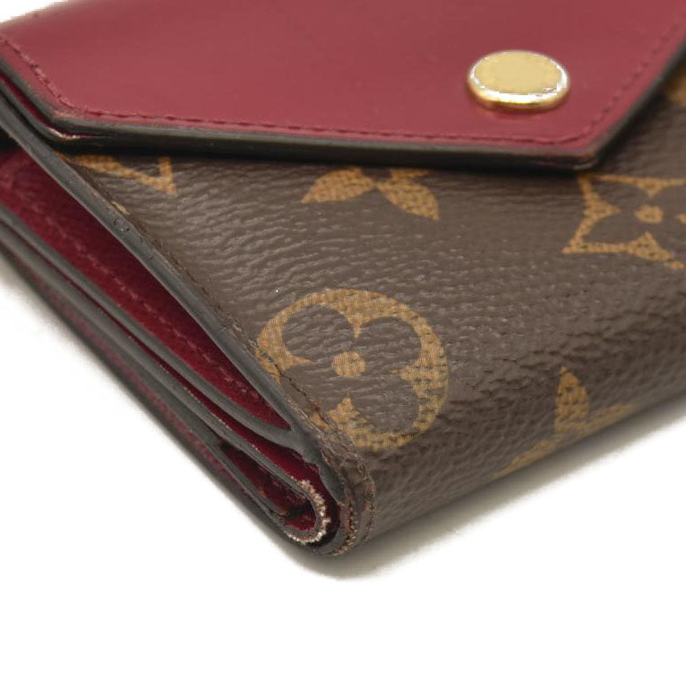 Louis Vuitton  Monogram Zoe Wallet Fuchsia MI2189